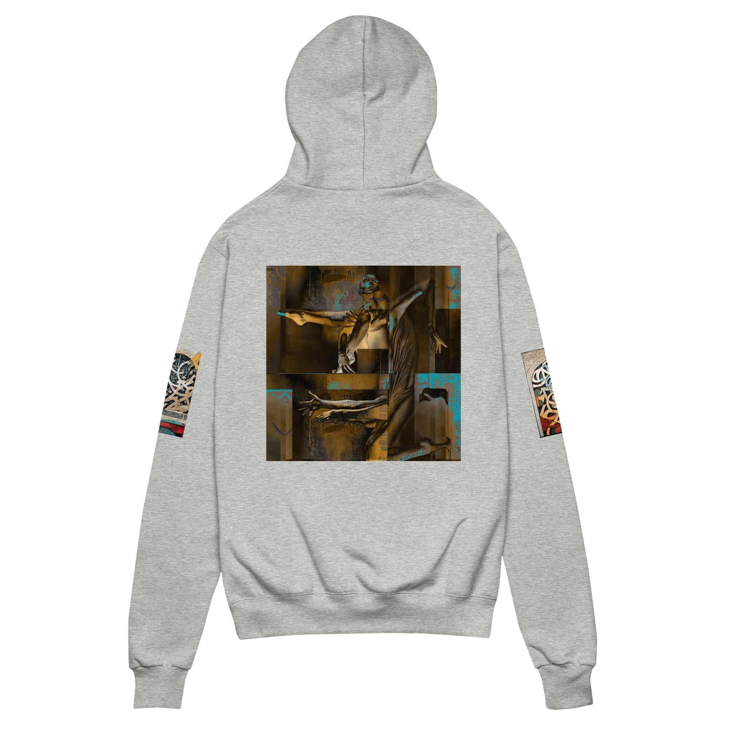 Arabic Calligraphy Art Hoodie — Wearable Art by Ahmed Allawi | Unisexmy art Allawimy art Allawi