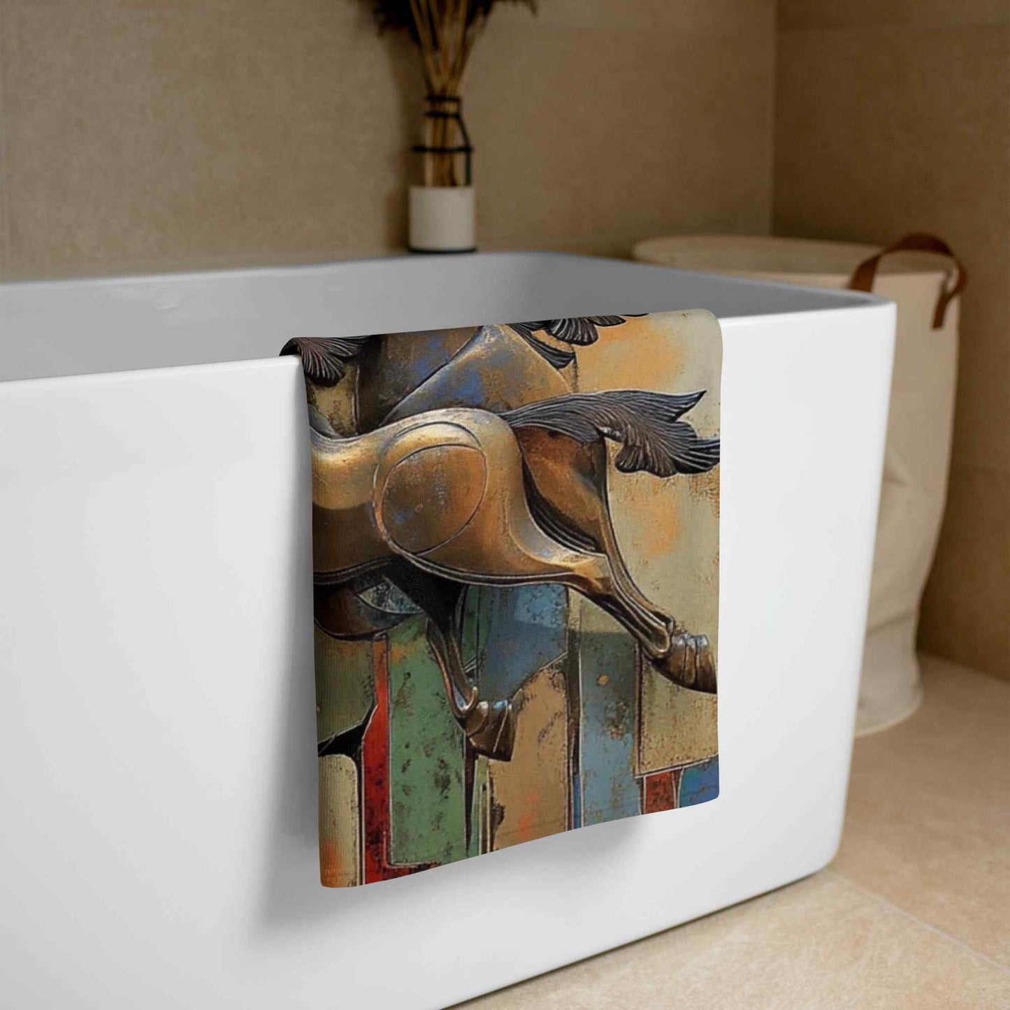 Art Print Towel — Wearable Art by Ahmed Allawimy art Allawimy art Allawi