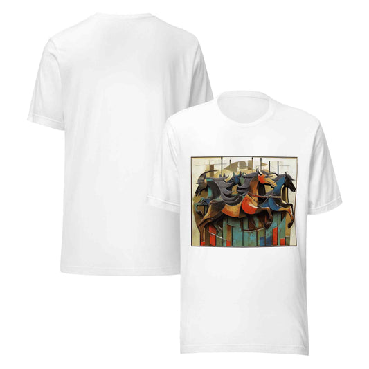 Just Art - Organic Oversized Art Print T-Shirtmy art Allawimy art Allawi