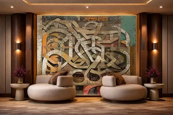 Dancing Horses Wall Carpet — Original Design