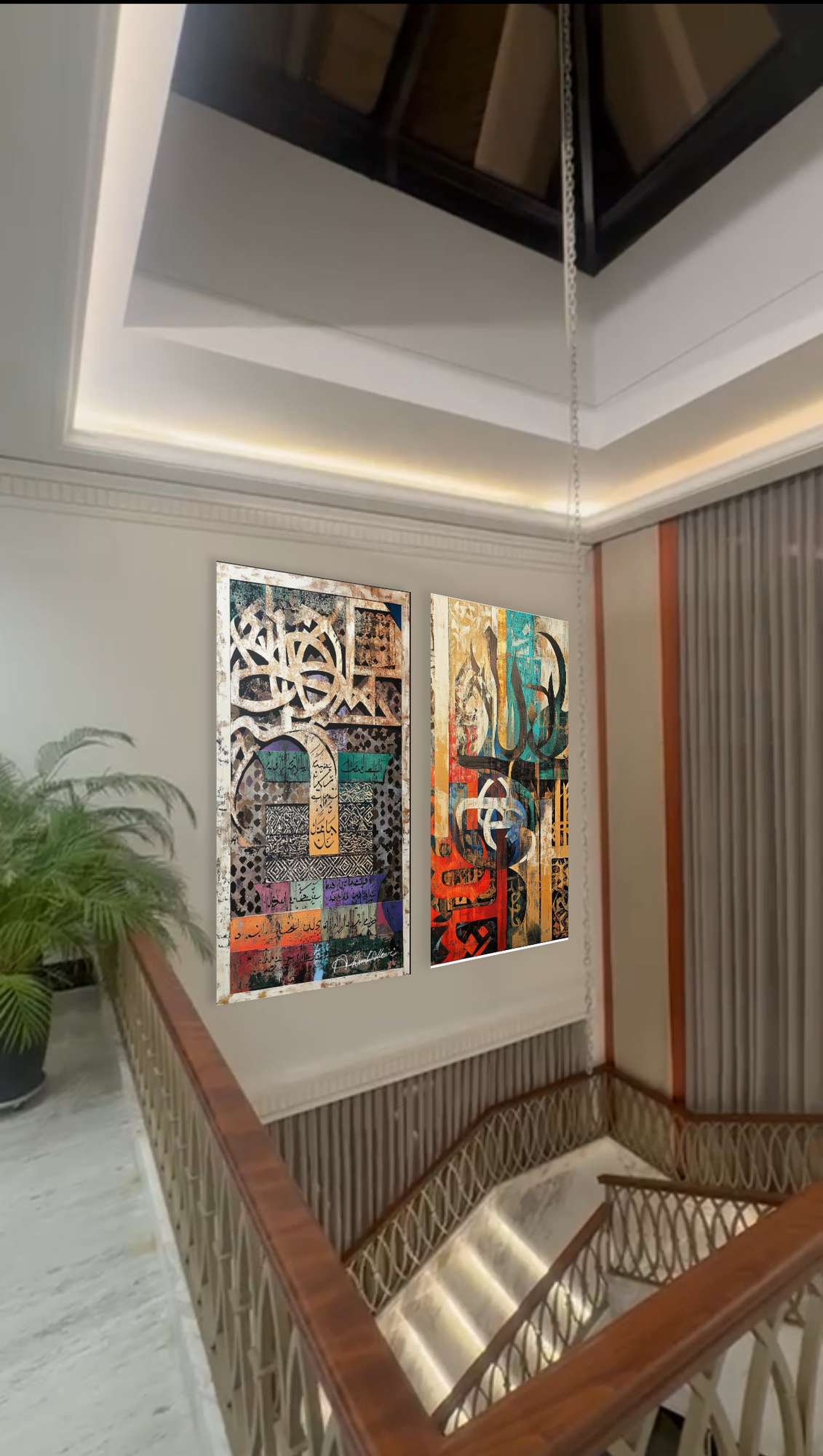 Dancing Horses Wall Carpet — Original Design