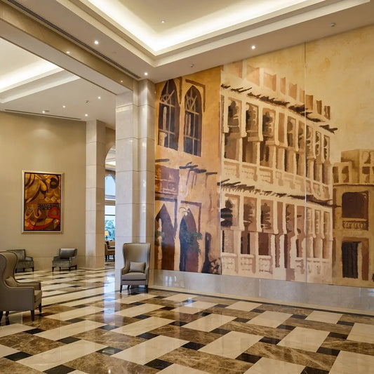 Dancing Horses Wall Carpet — Original Design