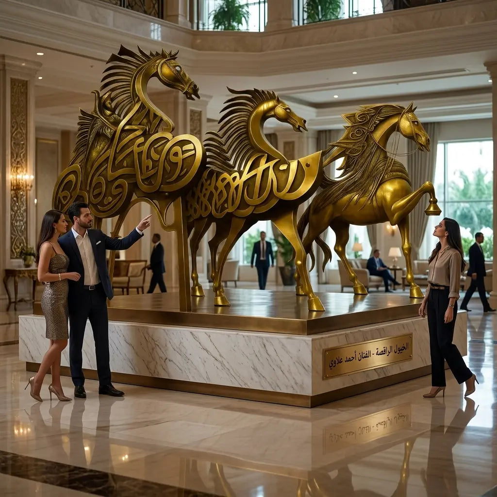 Arabian Spirit — Bronze Sculpture by Ahmed Allawi