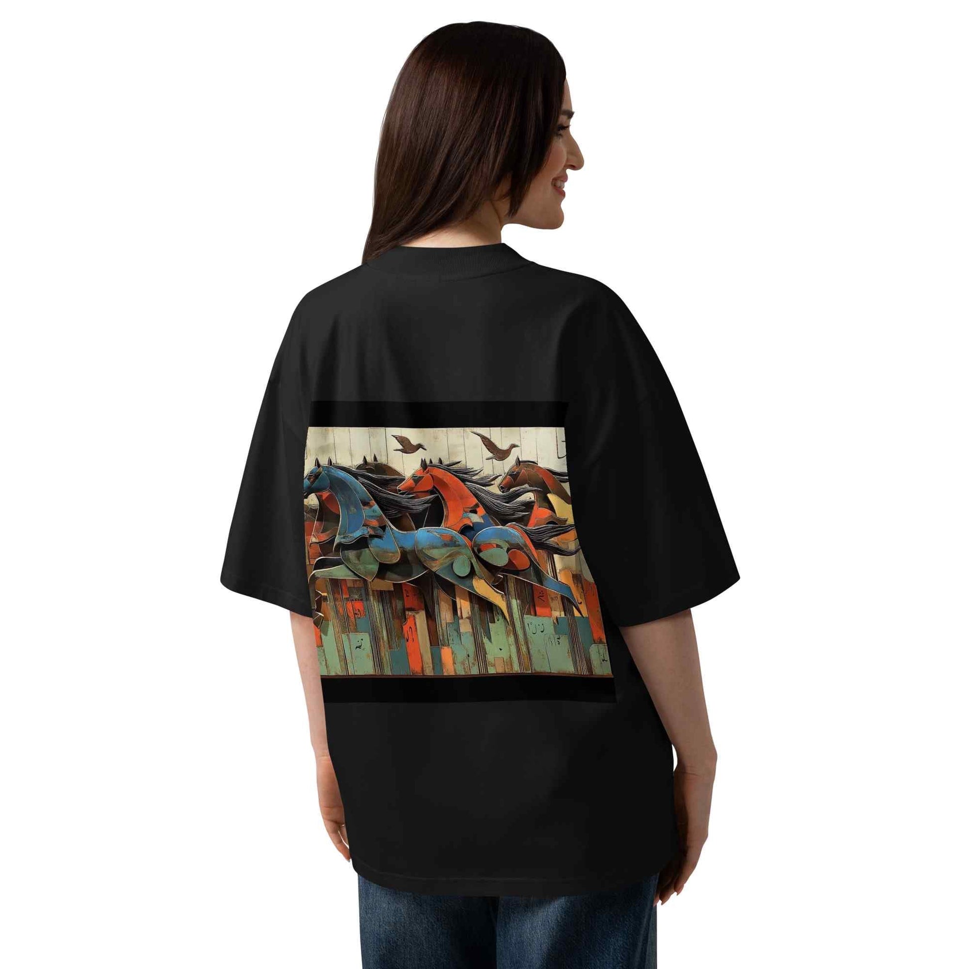 Ahmed Allawi — Wearable Art | Organic Oversized T-Shirtmy art Allawimy art Allawi