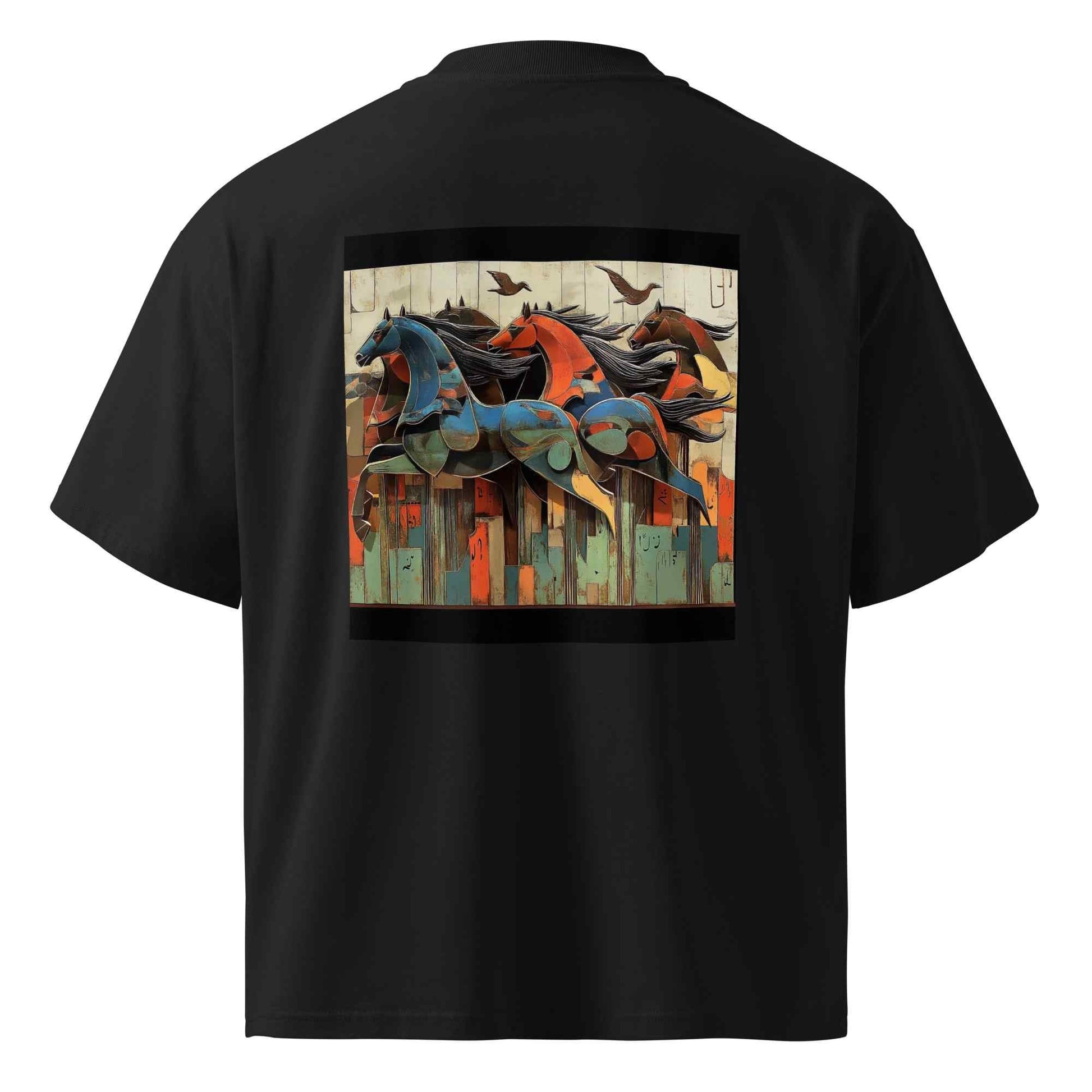 Ahmed Allawi — Wearable Art | Organic Oversized T-Shirtmy art Allawimy art Allawi