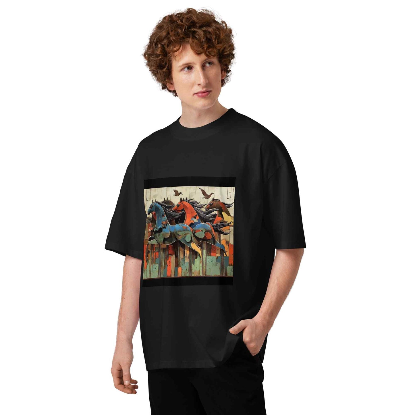 Ahmed Allawi — Wearable Art | Organic Oversized T-Shirtmy art Allawimy art Allawi