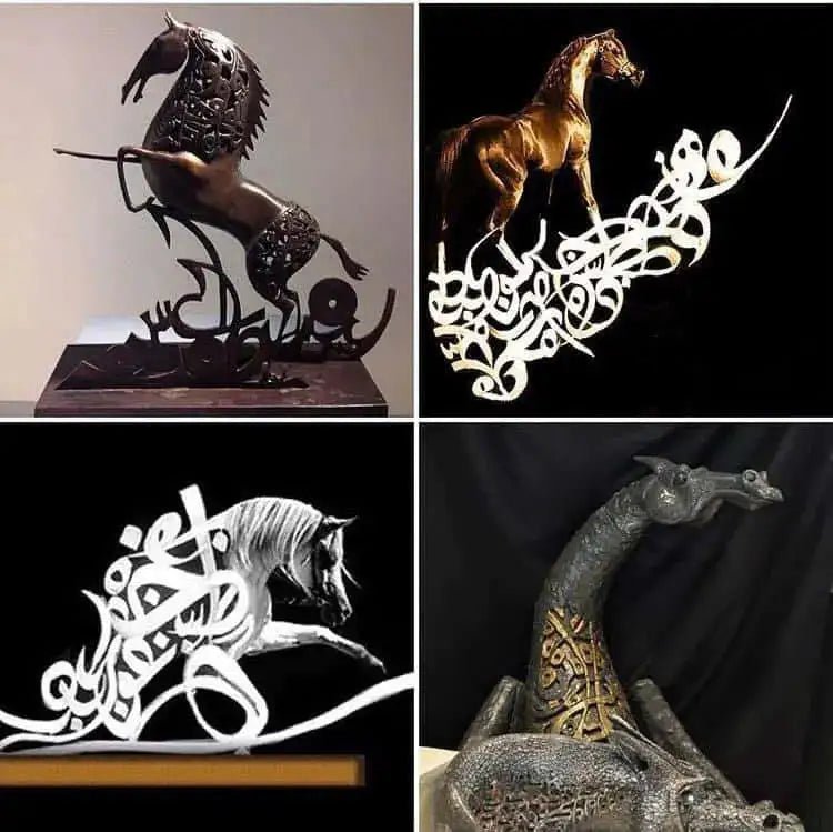 Arabian Spirit — Bronze Sculpturemy art AllawiJust Art Gallery