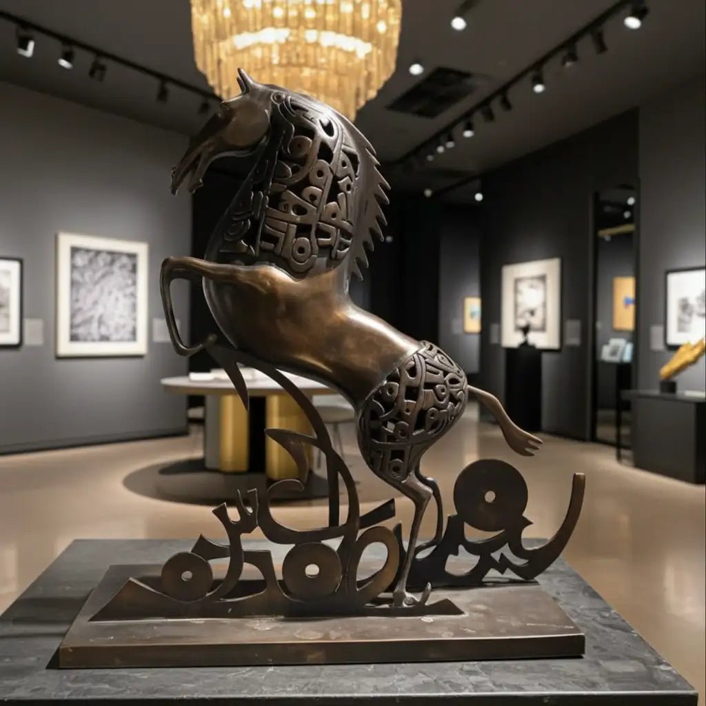 Arabian Spirit — Bronze Sculpturemy art AllawiJust Art Gallery