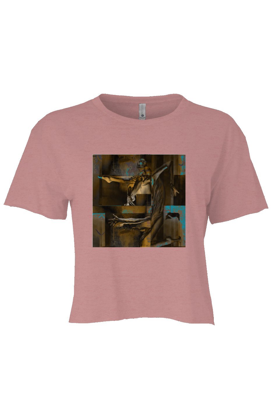 Arabic Art Crop Top — Festival Wearable Art | Ahmed Allawimy art AllawiApliiq
