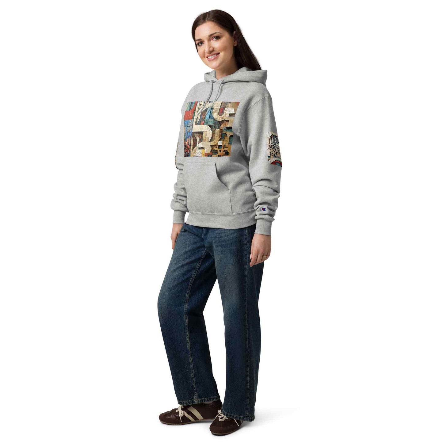 Arabic Calligraphy Art Hoodie — Wearable Art by Ahmed Allawi | Unisexmy art Allawimy art Allawi