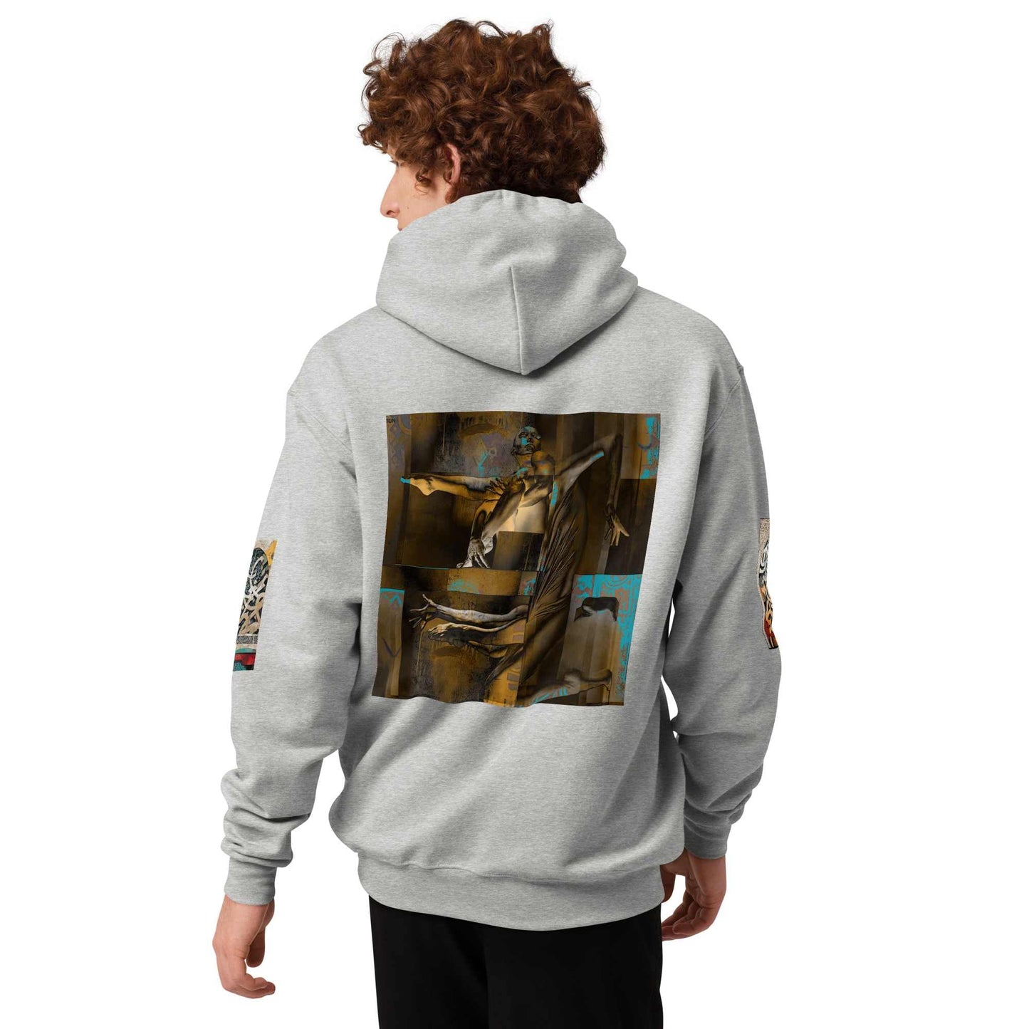 Arabic Calligraphy Art Hoodie — Wearable Art by Ahmed Allawi | Unisexmy art Allawimy art Allawi