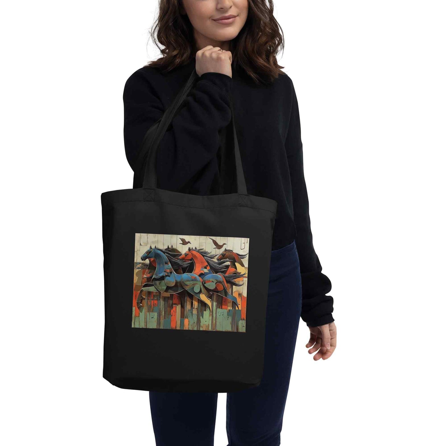 Arabic Calligraphy Tote Bag — Wearable Art Accessory | Ahmed Allawimy art Allawimy art Allawi