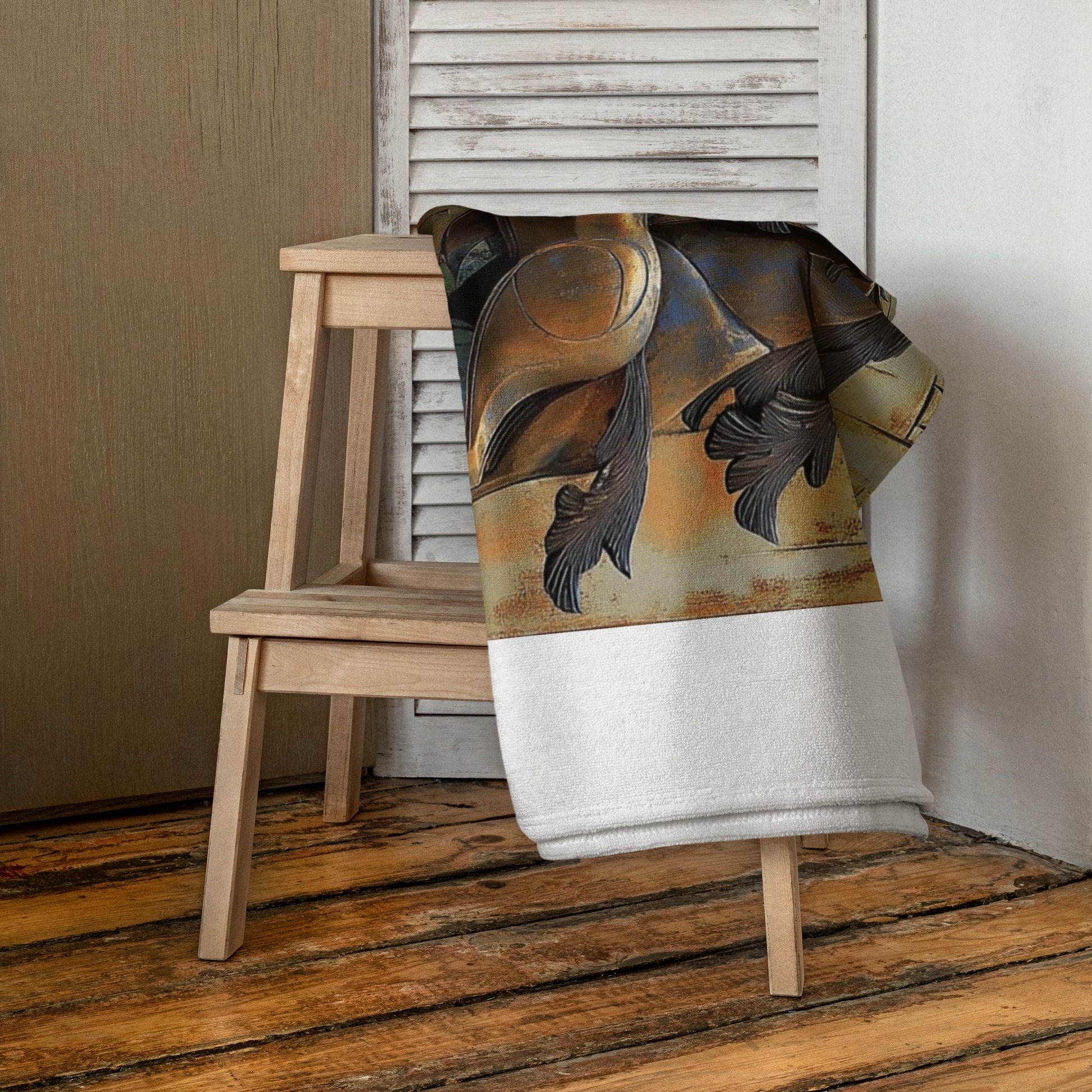 Art Print Towel — Wearable Art by Ahmed Allawimy art Allawimy art Allawi
