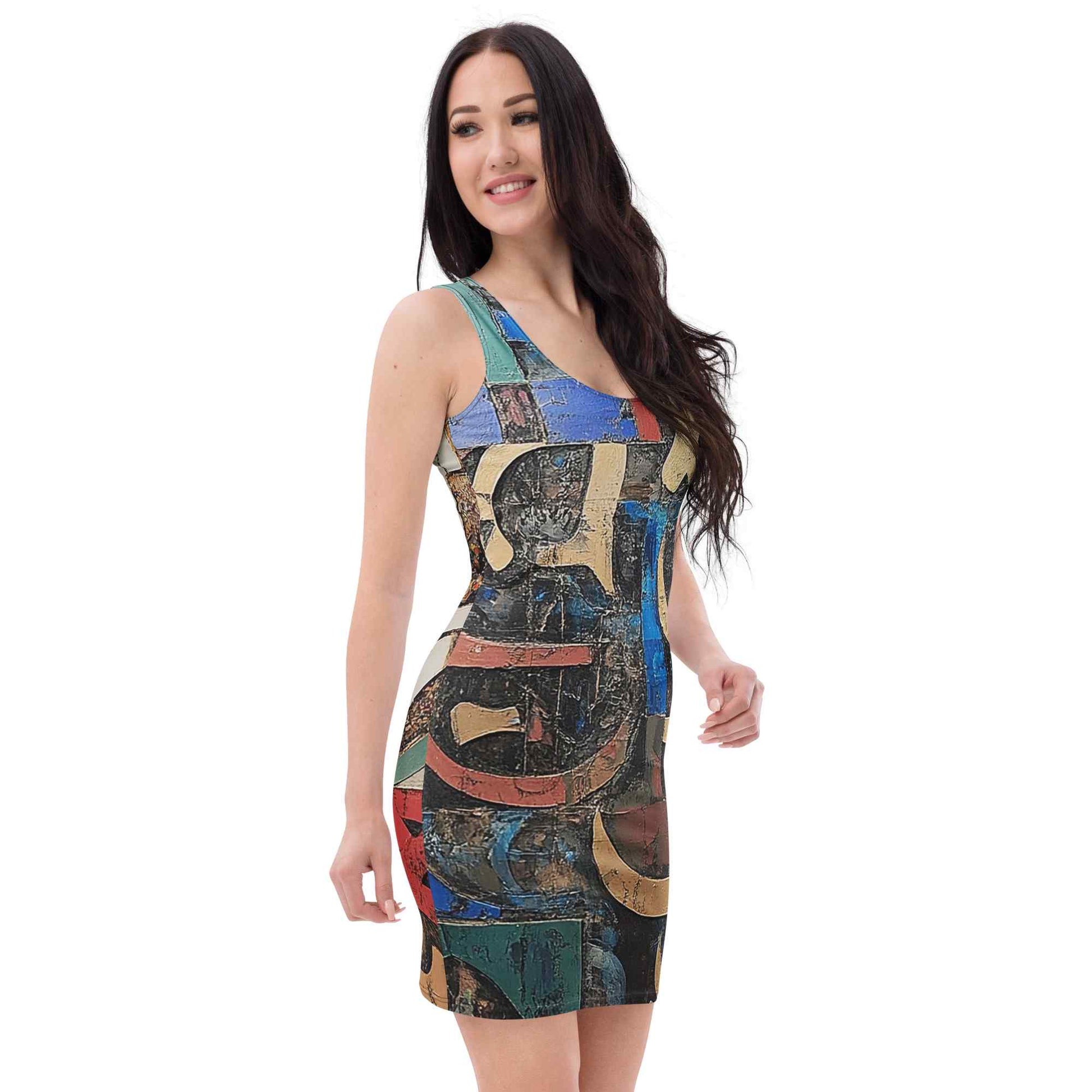 Bodycon Dress — Wearable Art by Ahmed Allawimy art Allawimy art Allawi