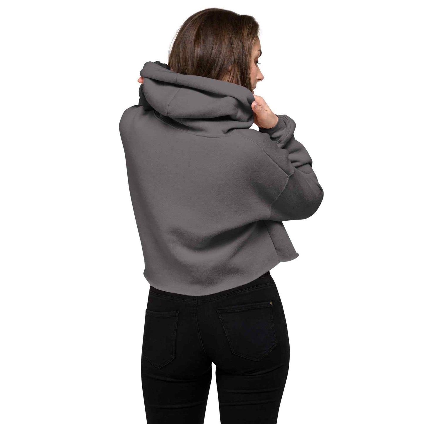 Crop Hoodie — Wearable Art by Ahmed Allawimy art Allawimy art Allawi