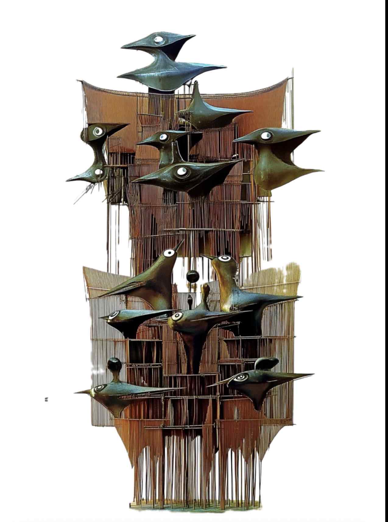 Crow's Nest — The Quiet Distant Corner | Sculptural Works by Ahmed Allawimy art AllawiJust Art — Ahmed Allawi
