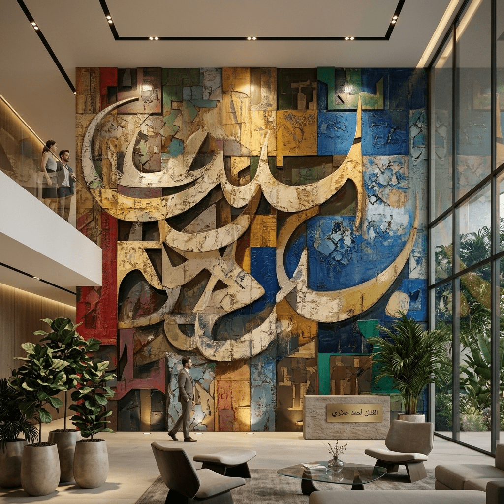Execution Stages — Custom Orders by Ahmed Allawi | Just Artmy art AllawiJust Art — Ahmed Allawi