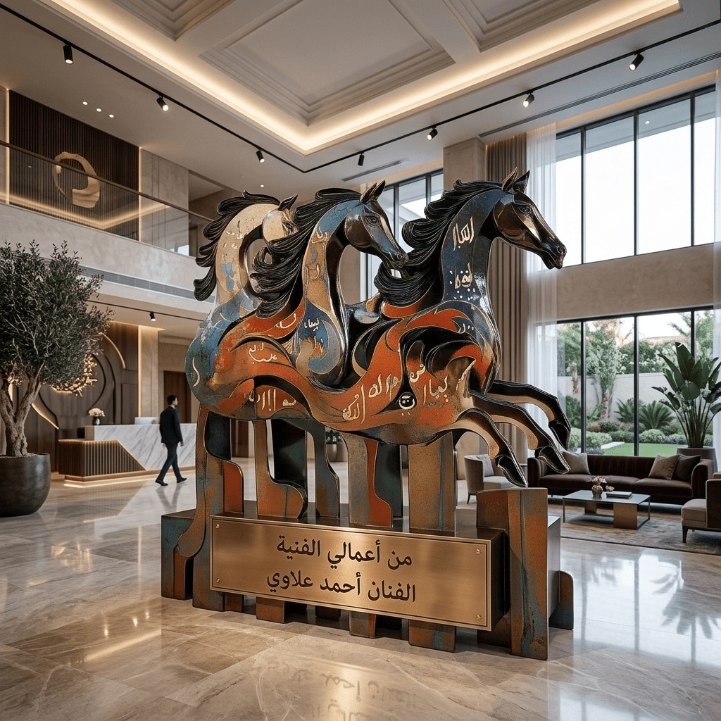 Execution Stages — Custom Orders by Ahmed Allawi | Just Artmy art AllawiJust Art — Ahmed Allawi
