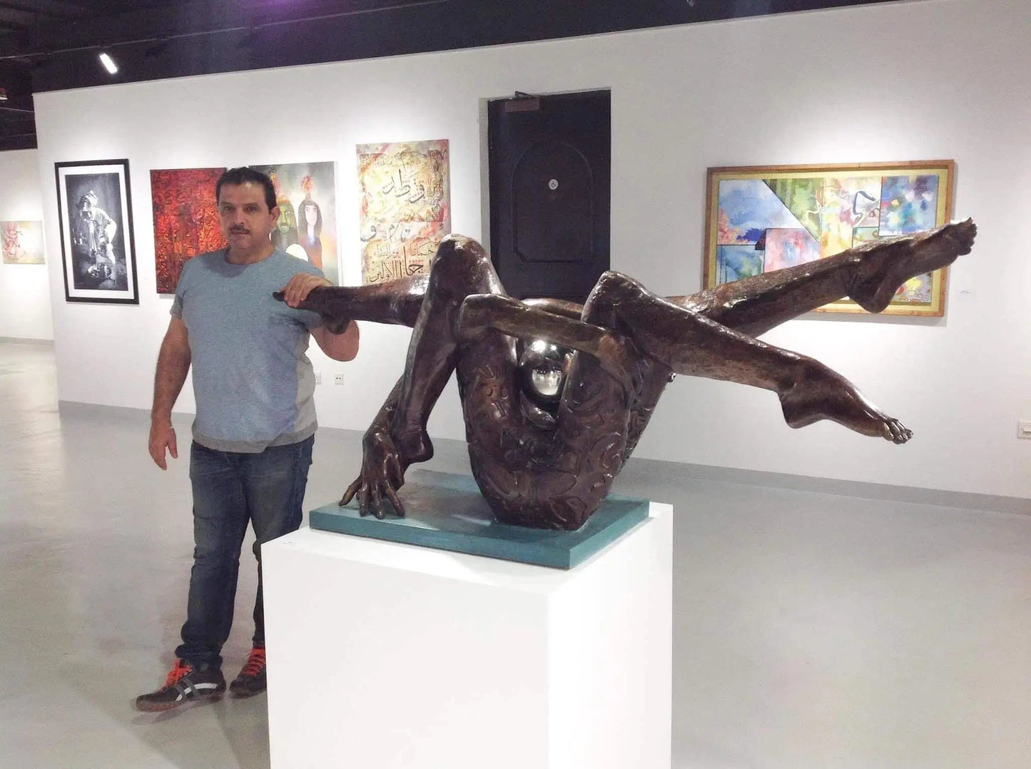 Figurative Bronze Sculpture — Luxury Fine Art | Ahmed Allawi | Custom Commissionmy art AllawiAhmed Allawi