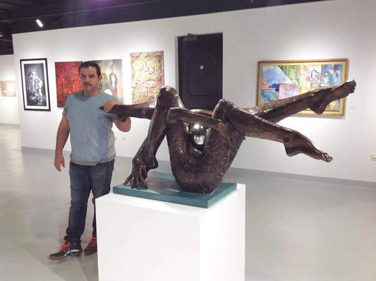 Figurative Bronze Sculpture — Luxury Fine Art | Ahmed Allawi | Custom Commissionmy art AllawiAhmed Allawi
