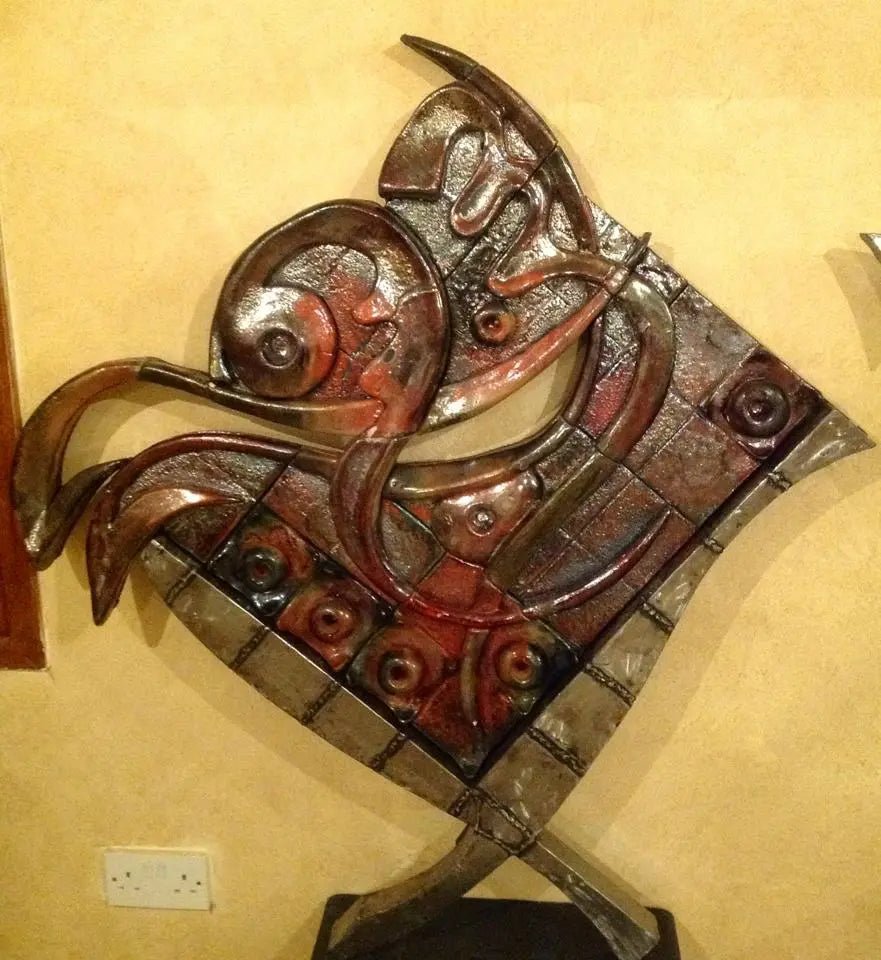 Handcrafted Ceramic Art — One-of-a-Kind Islamic Artwork | Ahmed Allawi | Doha Qatarmy art AllawiJust Art Gallery