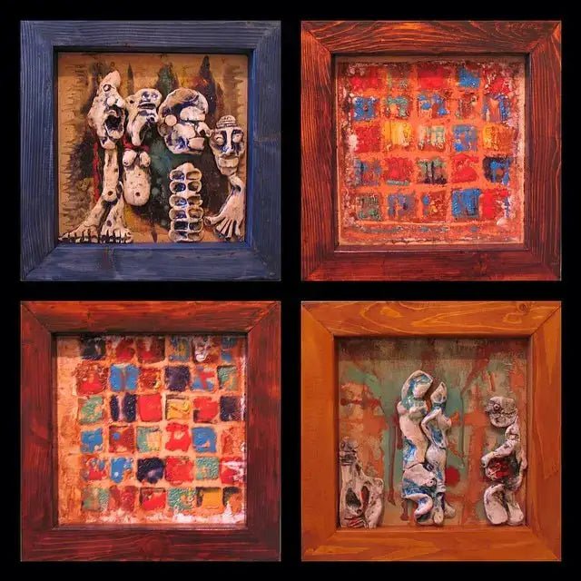 Handcrafted Ceramic Art — One-of-a-Kind Islamic Artwork | Ahmed Allawi | Doha Qatarmy art AllawiJust Art Gallery
