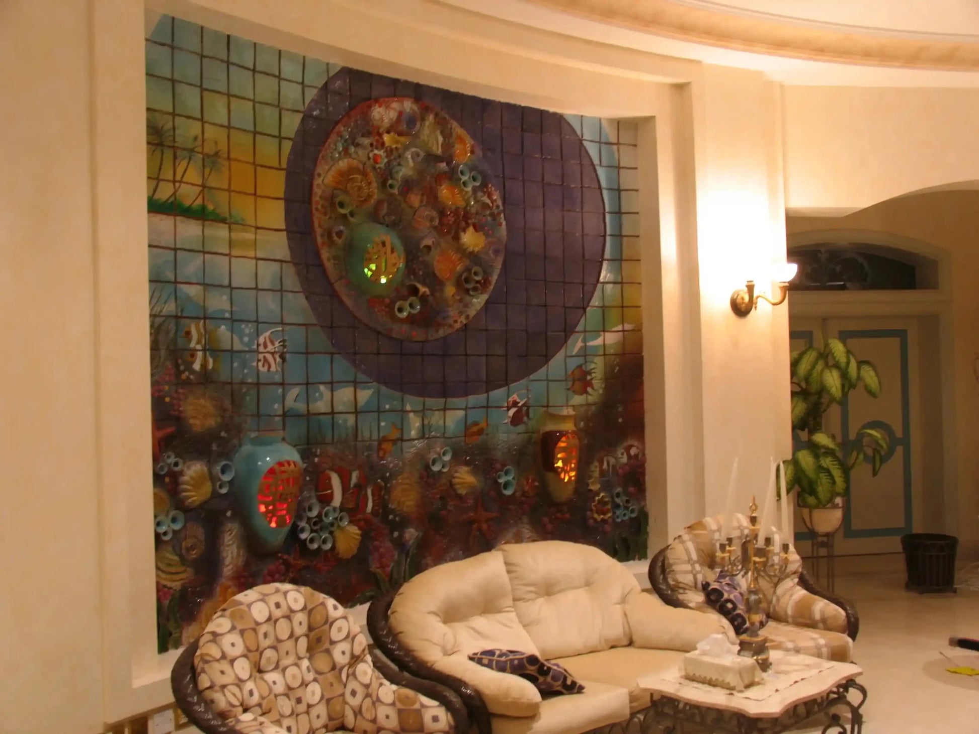 Handcrafted Ceramic Art — One-of-a-Kind Islamic Artwork | Ahmed Allawi | Doha Qatarmy art AllawiJust Art Gallery