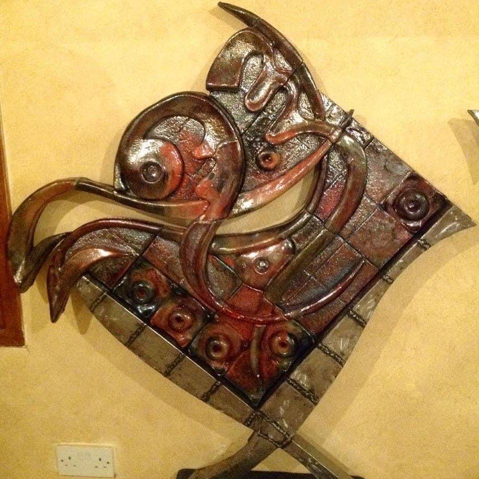 Handcrafted Ceramic Art — One-of-a-Kind Islamic Artwork | Ahmed Allawi | Doha Qatarmy art AllawiJust Art Gallery