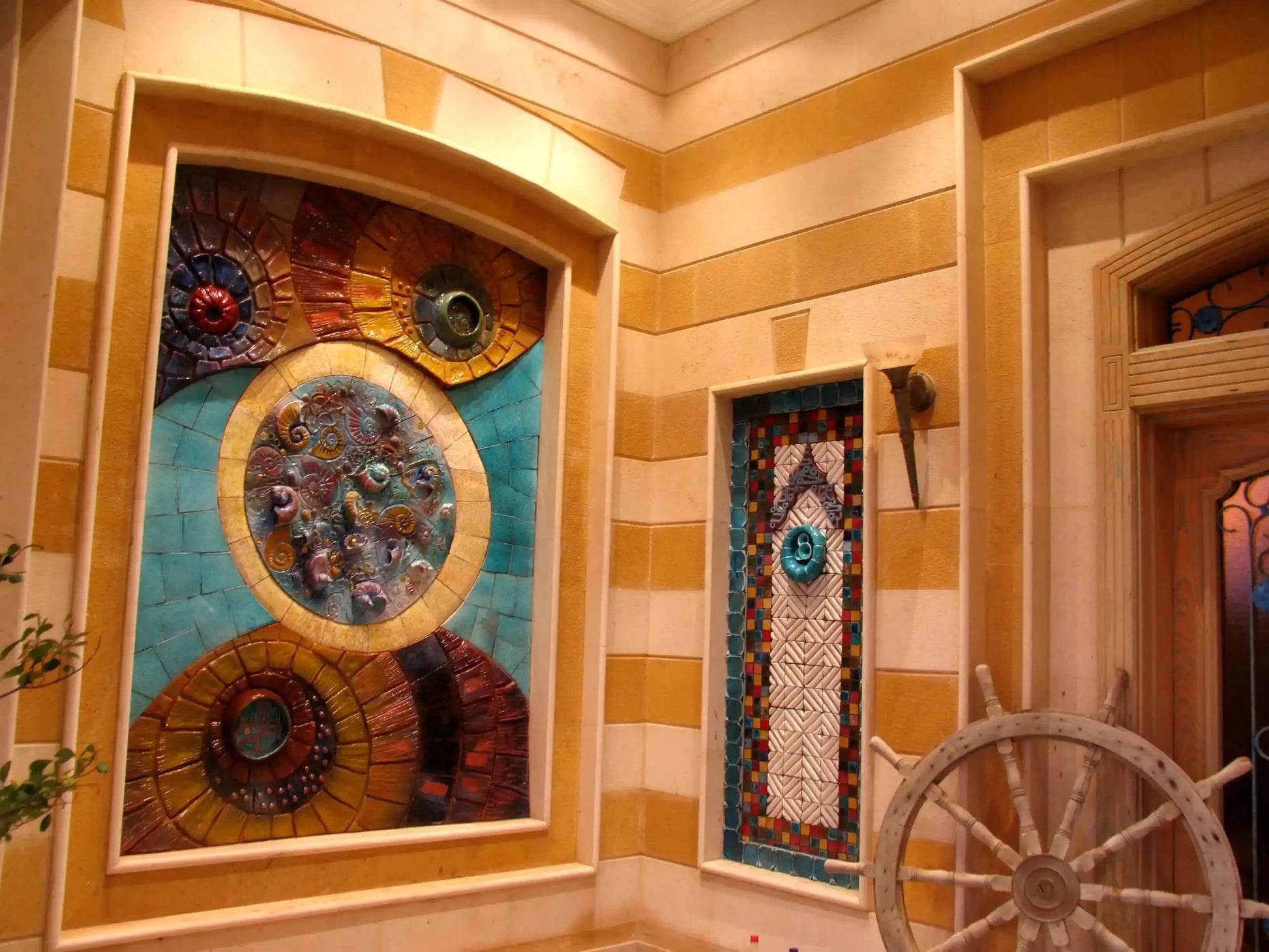 Handcrafted Ceramic Art — One-of-a-Kind Islamic Artwork | Ahmed Allawi | Doha Qatarmy art AllawiJust Art Gallery