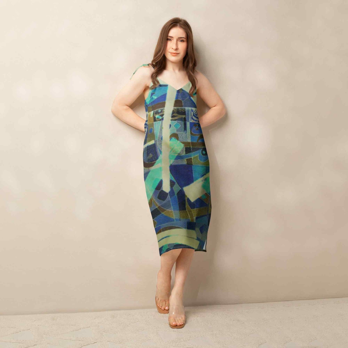 Just Art - Exclusive Art Print Midi Dressmy art Allawimy art Allawi