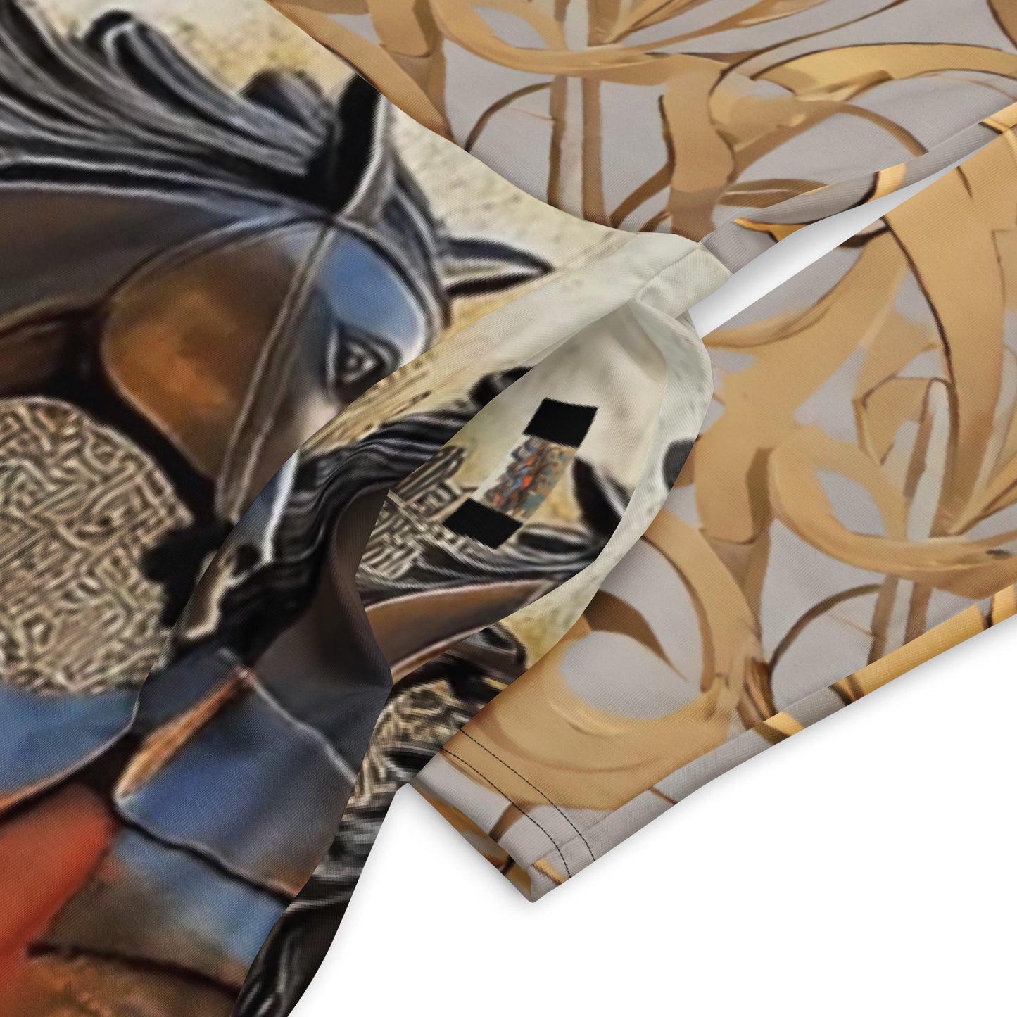 Long-Sleeve Midi Dress — Wearable Art by Ahmed Allawimy art Allawimy art Allawi