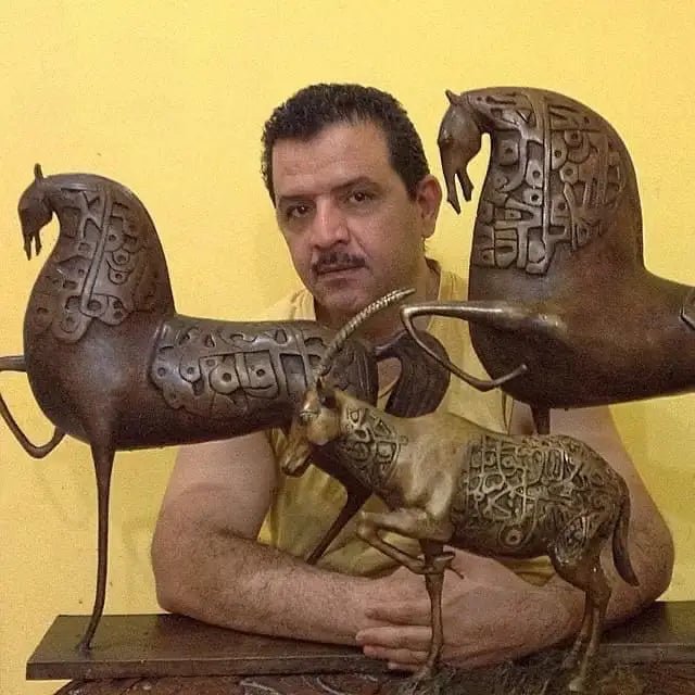 Luxury Bronze Horse Sculpture — Islamic Art | Limited Edition | Ahmed Allawimy art AllawiArtist Ahmed Allawi