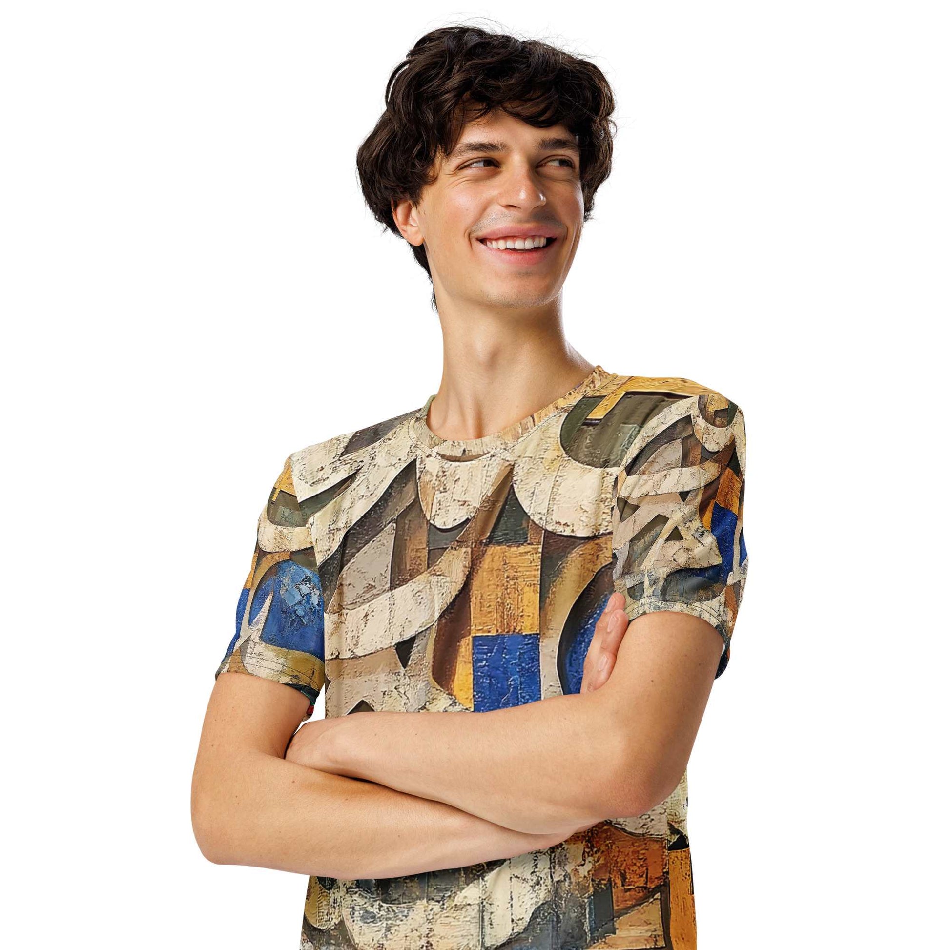 Men's Crew Neck T-Shirt — Wearable Art by Ahmed Allawimy art Allawimy art Allawi
