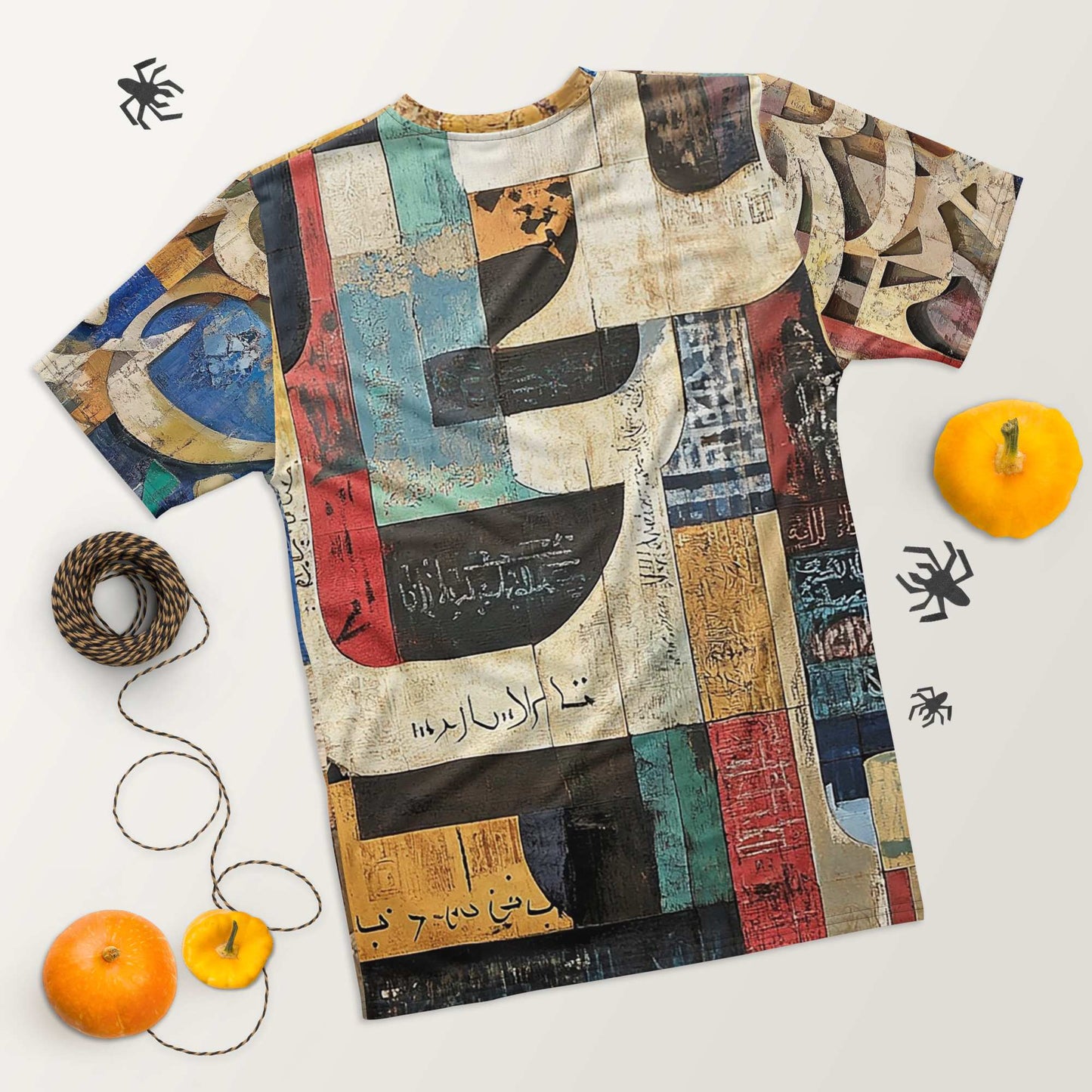 Men's Crew Neck T-Shirt — Wearable Art by Ahmed Allawimy art Allawimy art Allawi