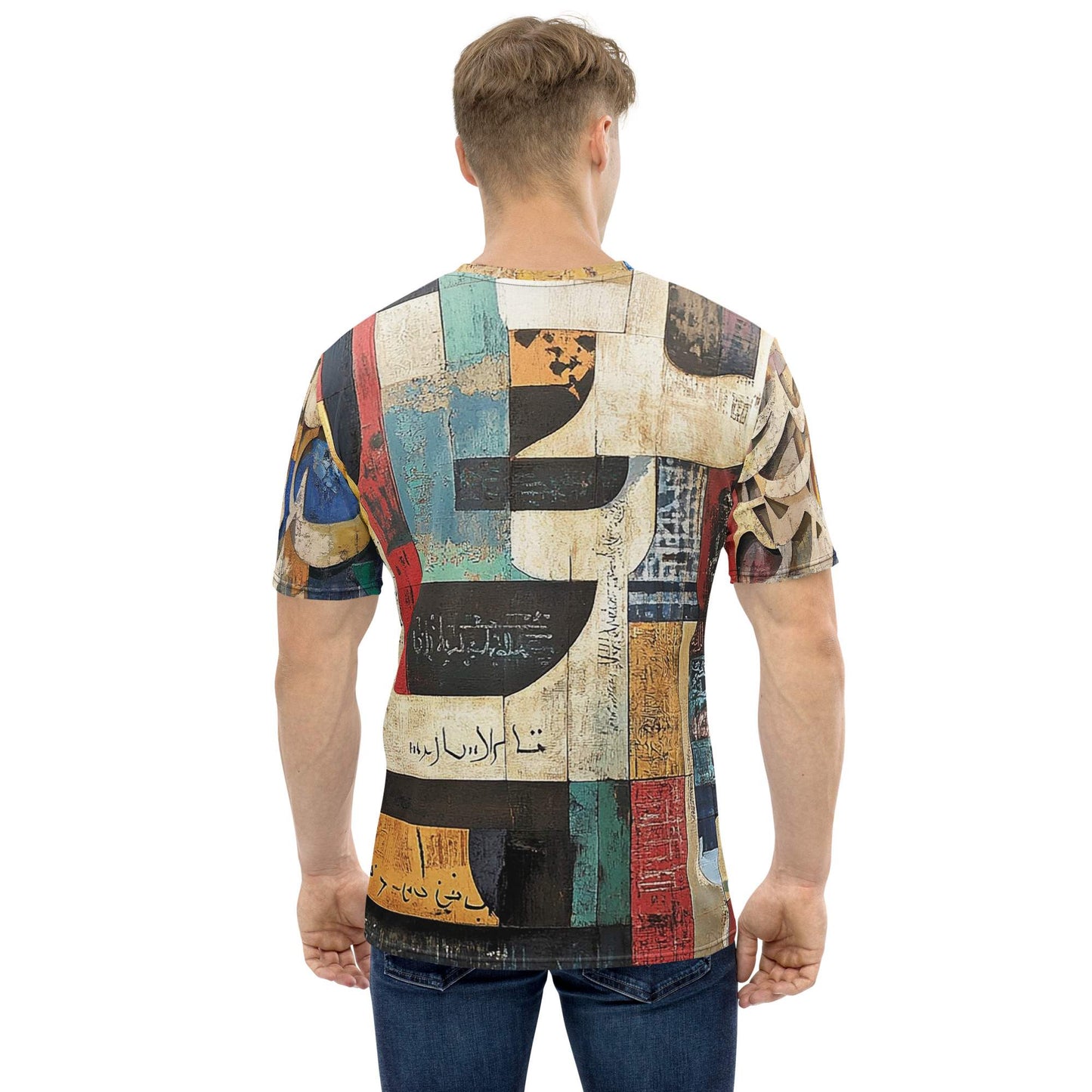 Men's Crew Neck T-Shirt — Wearable Art by Ahmed Allawimy art Allawimy art Allawi