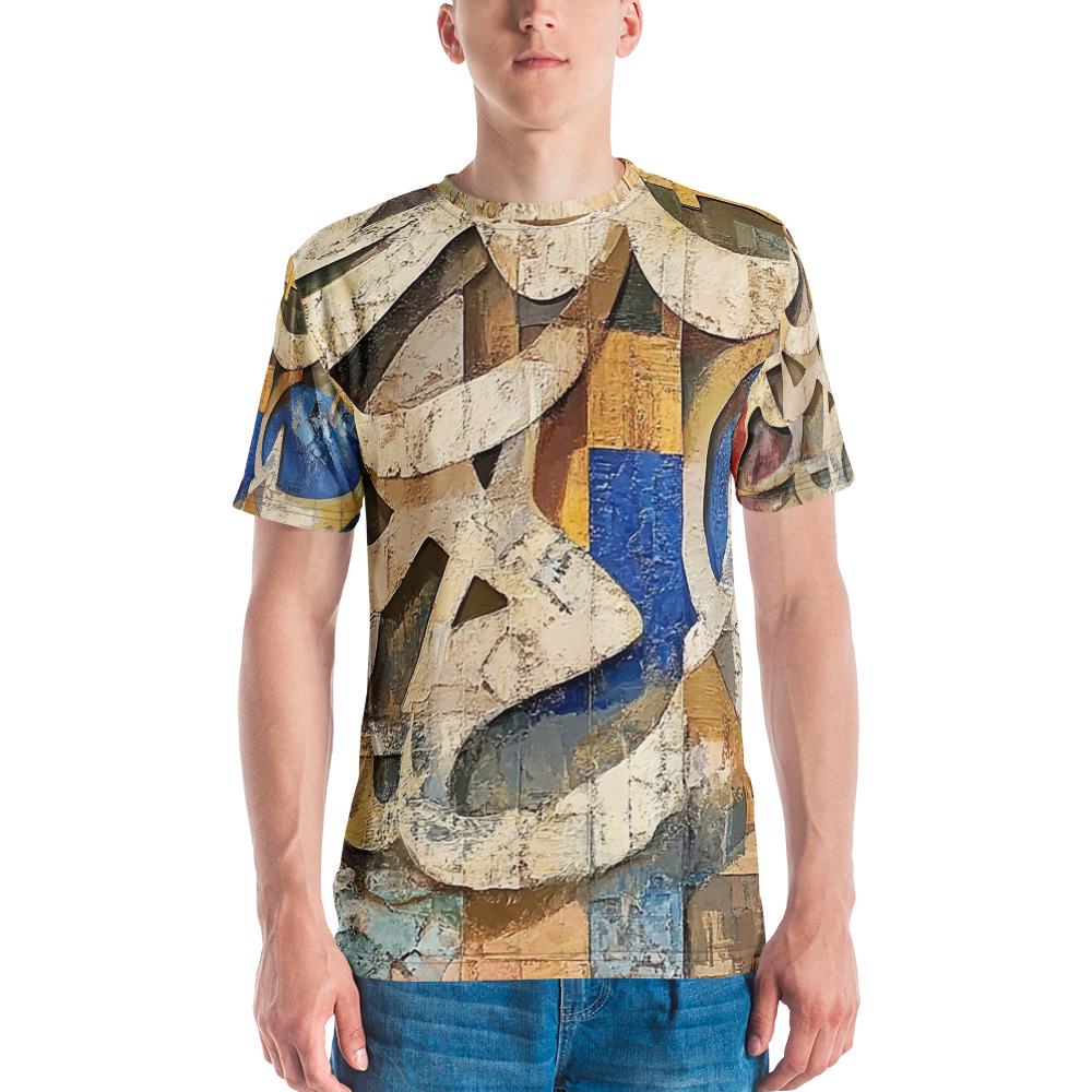 Men's Crew Neck T-Shirt — Wearable Art by Ahmed Allawimy art Allawimy art Allawi