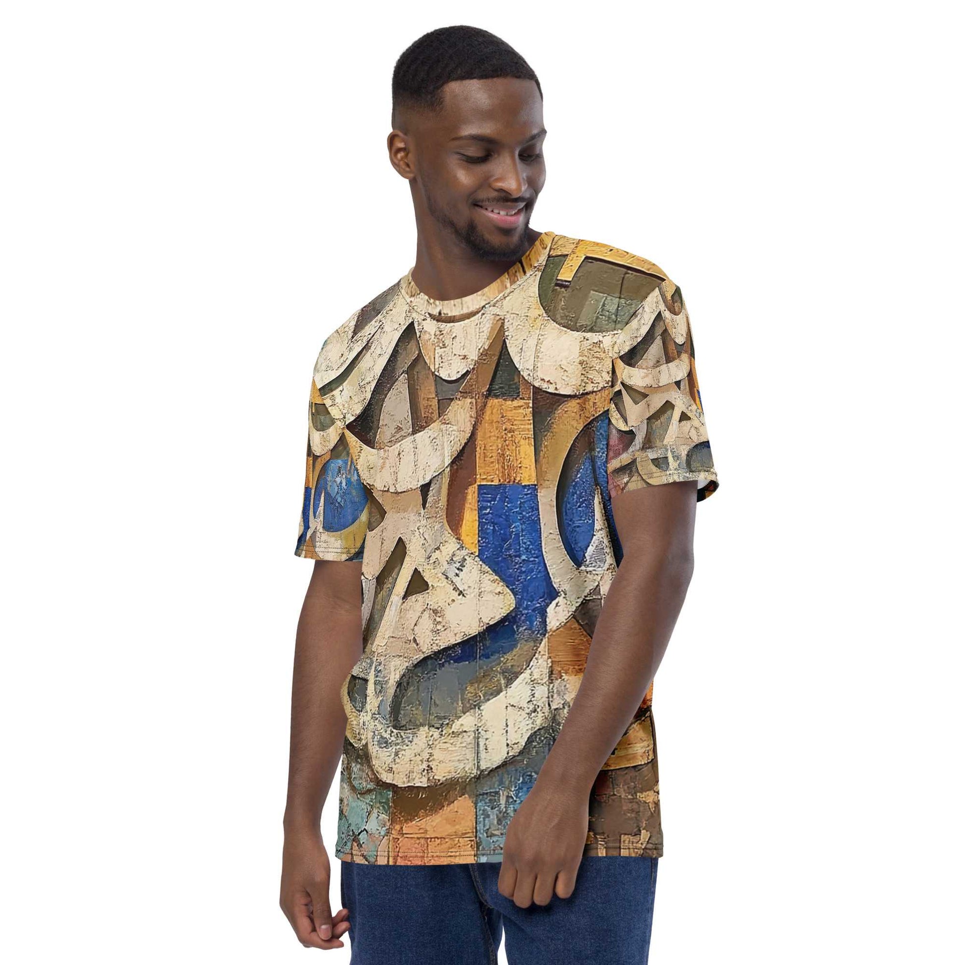 Men's Crew Neck T-Shirt — Wearable Art by Ahmed Allawimy art Allawimy art Allawi