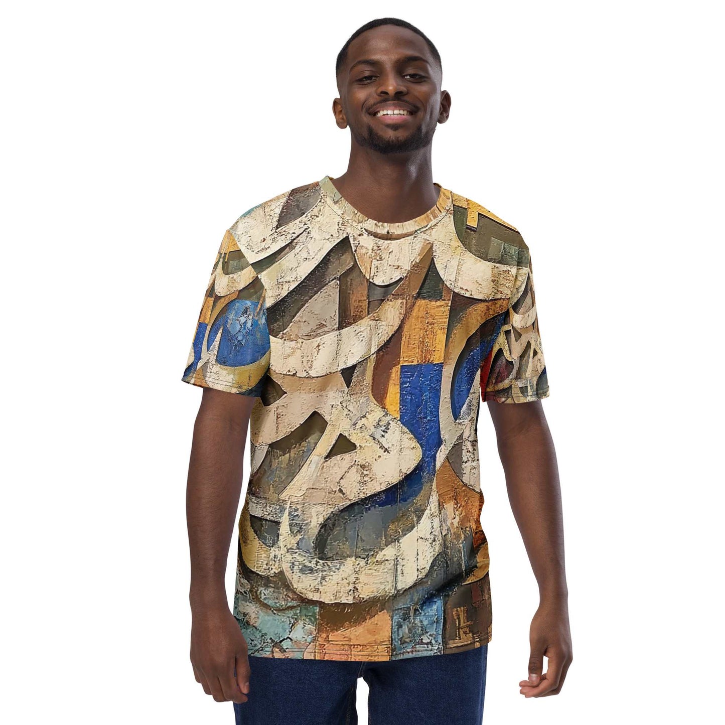 Men's Crew Neck T-Shirt — Wearable Art by Ahmed Allawimy art Allawimy art Allawi
