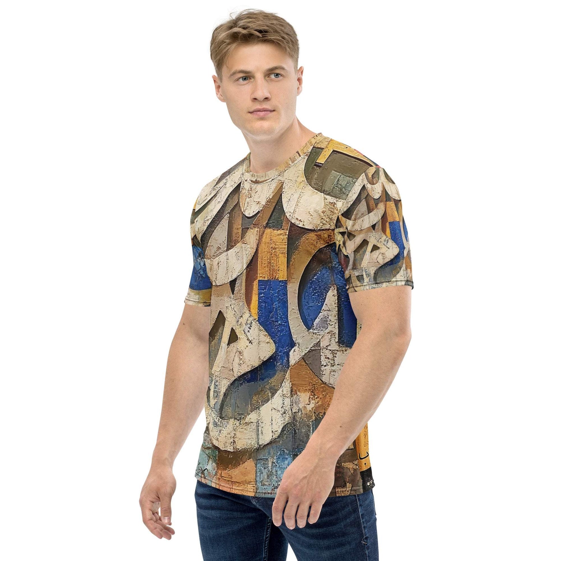 Men's Crew Neck T-Shirt — Wearable Art by Ahmed Allawimy art Allawimy art Allawi