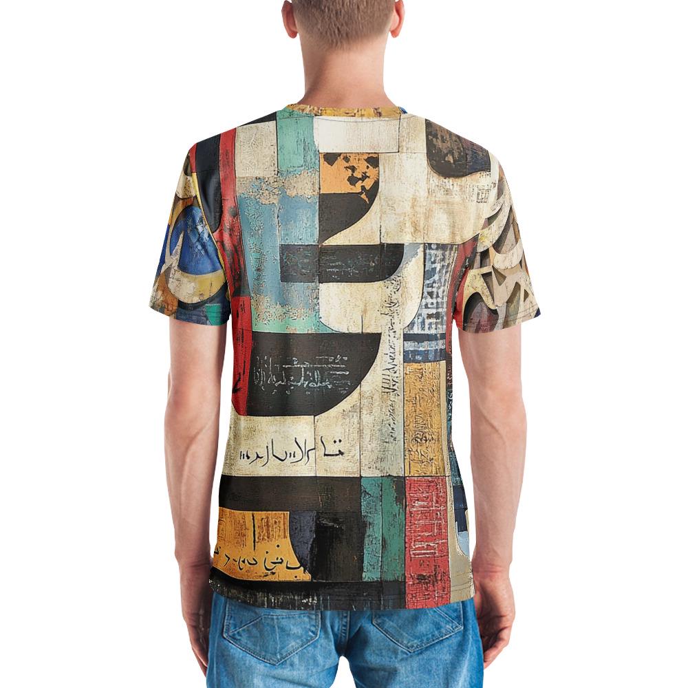 Men's Crew Neck T-Shirt — Wearable Art by Ahmed Allawimy art Allawimy art Allawi