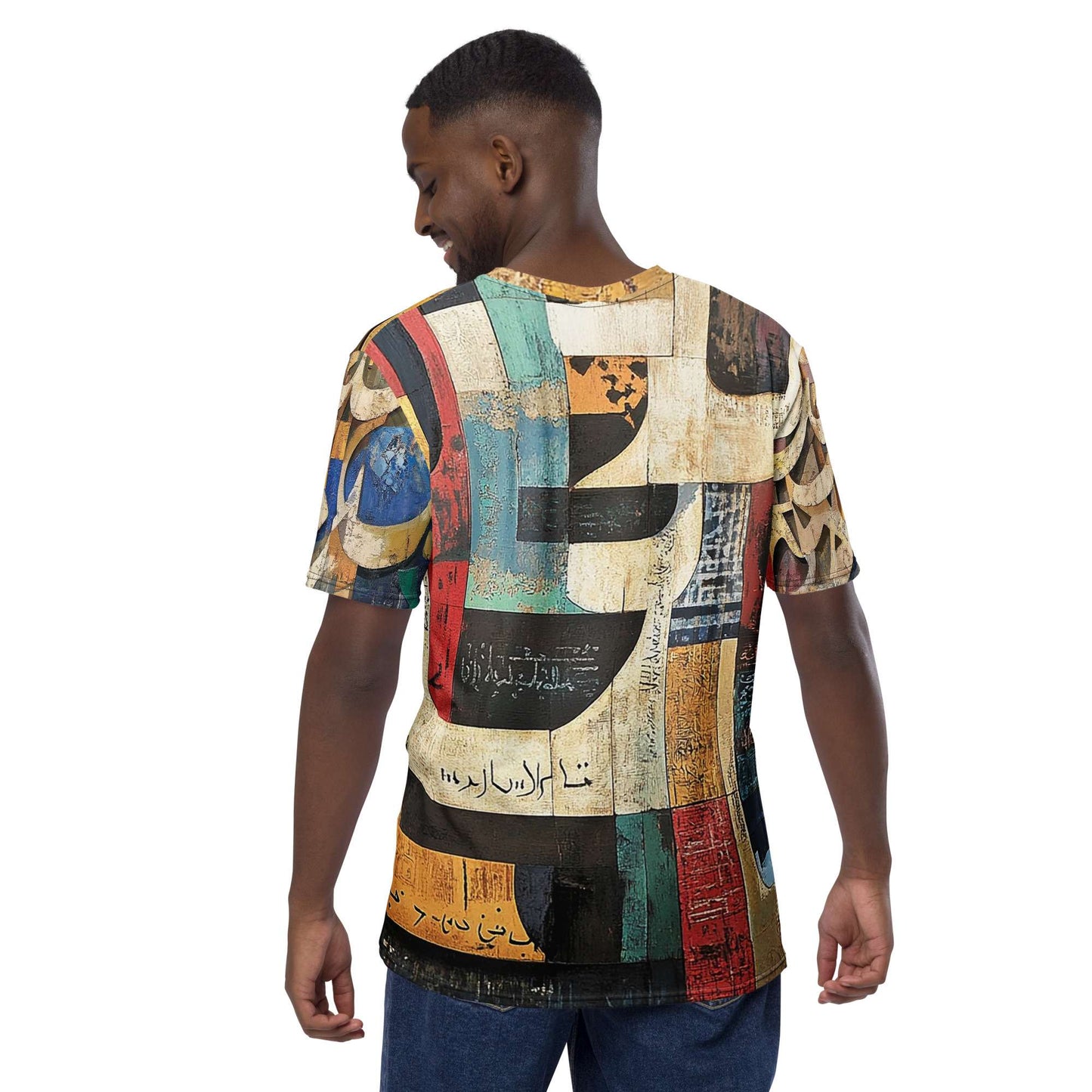Men's Crew Neck T-Shirt — Wearable Art by Ahmed Allawimy art Allawimy art Allawi