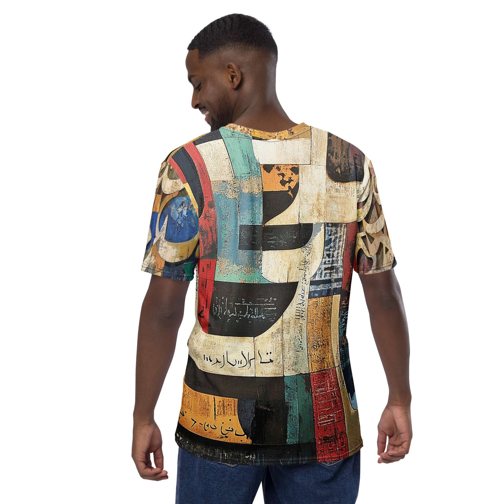 Men's Crew Neck T-Shirt — Wearable Art by Ahmed Allawimy art Allawimy art Allawi