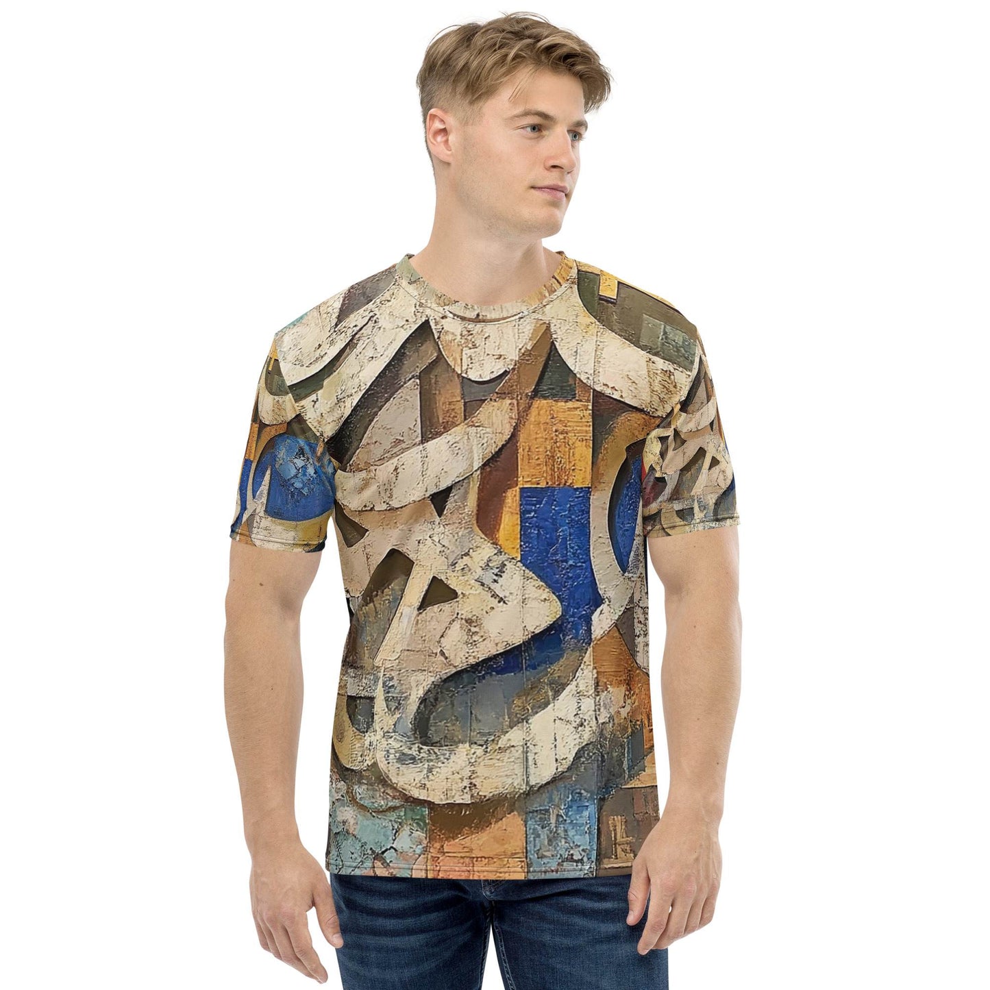 Men's Crew Neck T-Shirt — Wearable Art by Ahmed Allawimy art Allawimy art Allawi