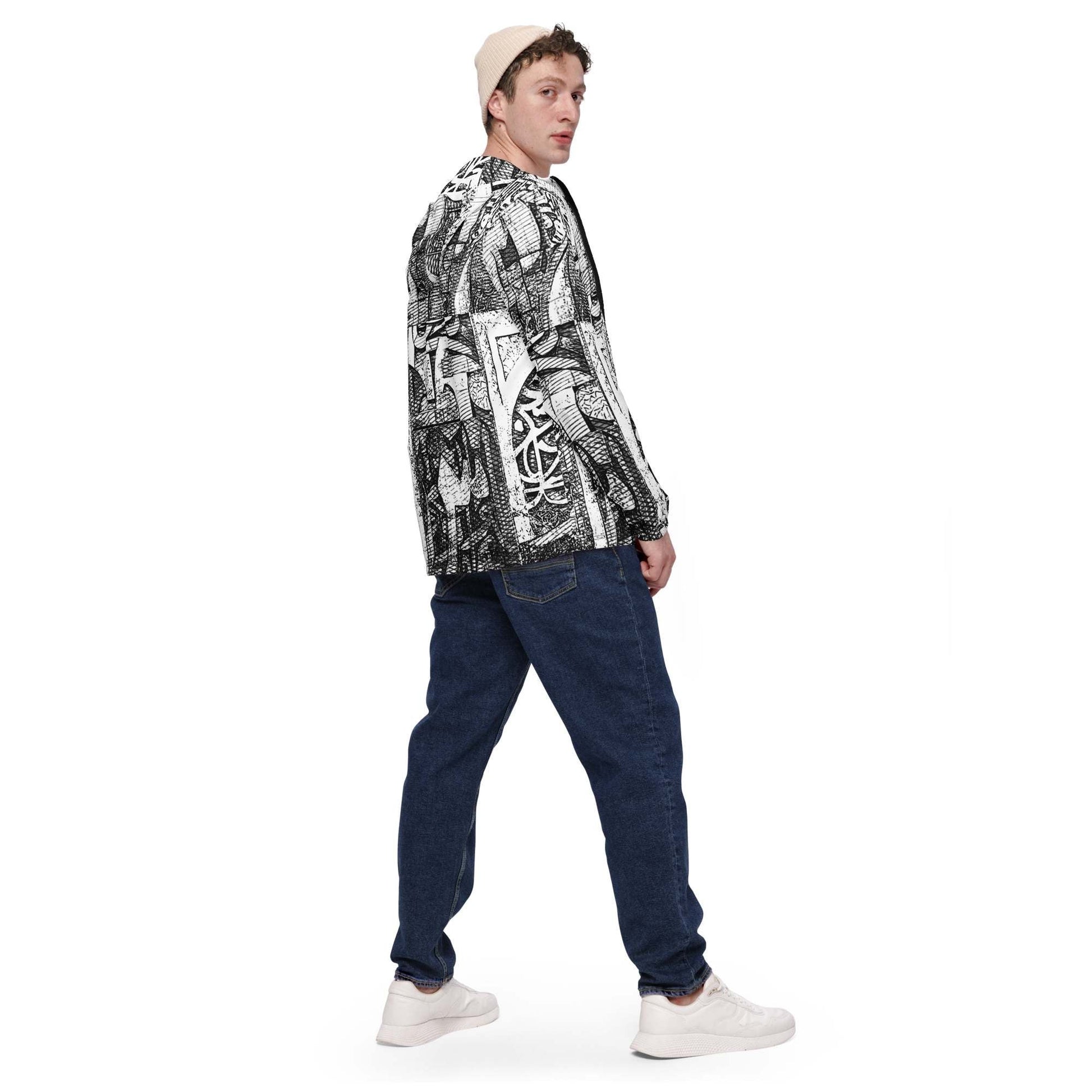 Men's Windbreaker — Wearable Art by Ahmed Allawimy art Allawimy art Allawi