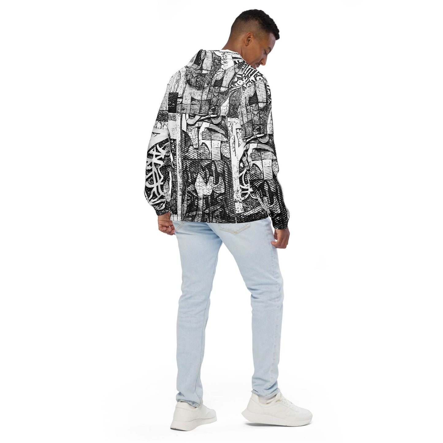 Men's Windbreaker — Wearable Art by Ahmed Allawimy art Allawimy art Allawi