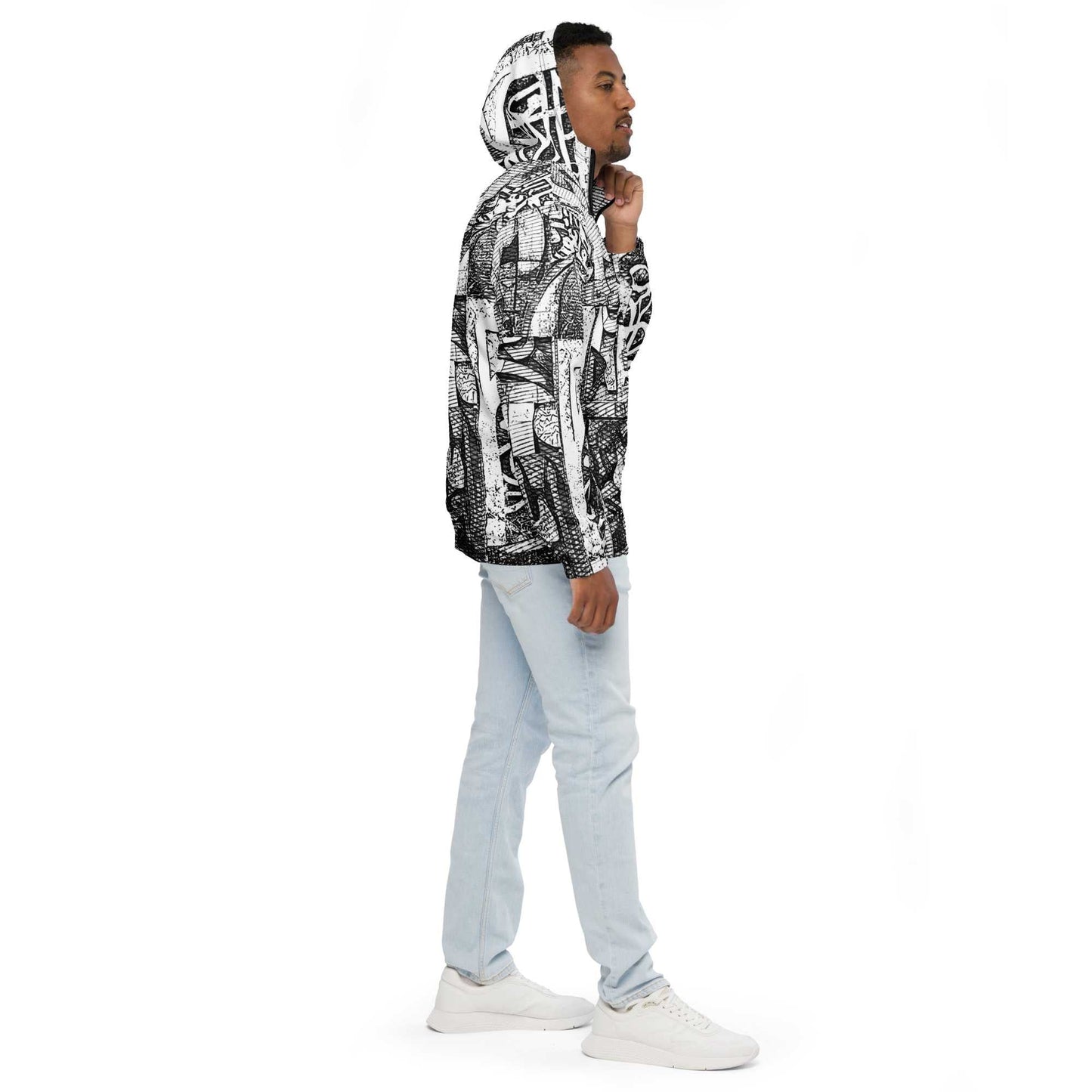 Men's Windbreaker — Wearable Art by Ahmed Allawimy art Allawimy art Allawi