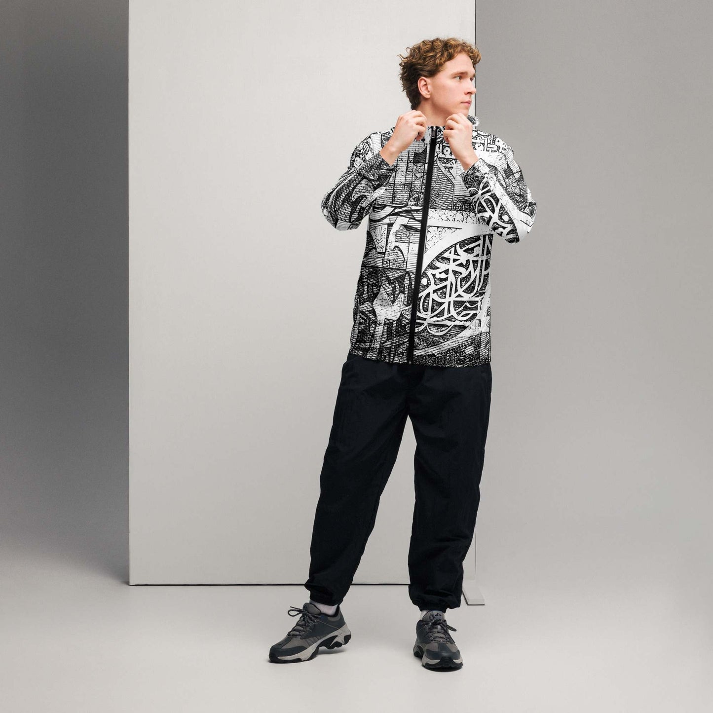 Men's Windbreaker — Wearable Art by Ahmed Allawimy art Allawimy art Allawi
