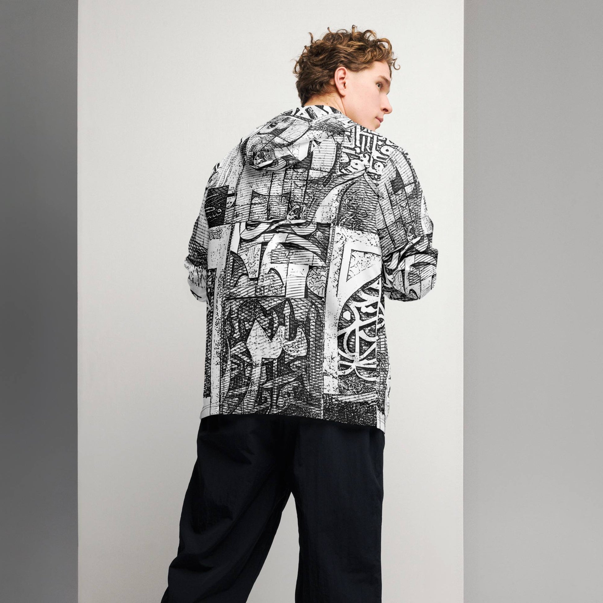 Men's Windbreaker — Wearable Art by Ahmed Allawimy art Allawimy art Allawi