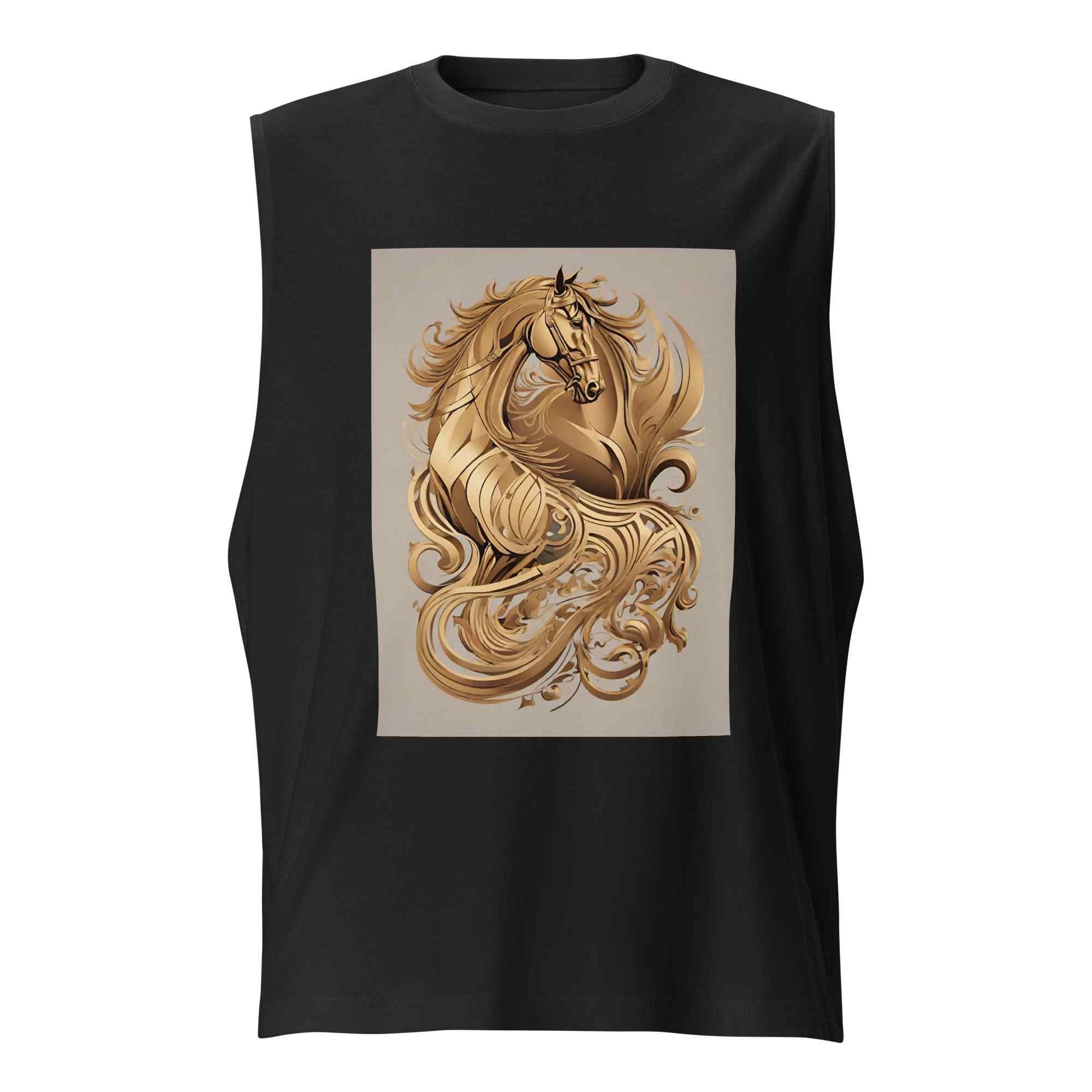 Muscle Shirt Dancing horsesmy art Allawimy art Allawi