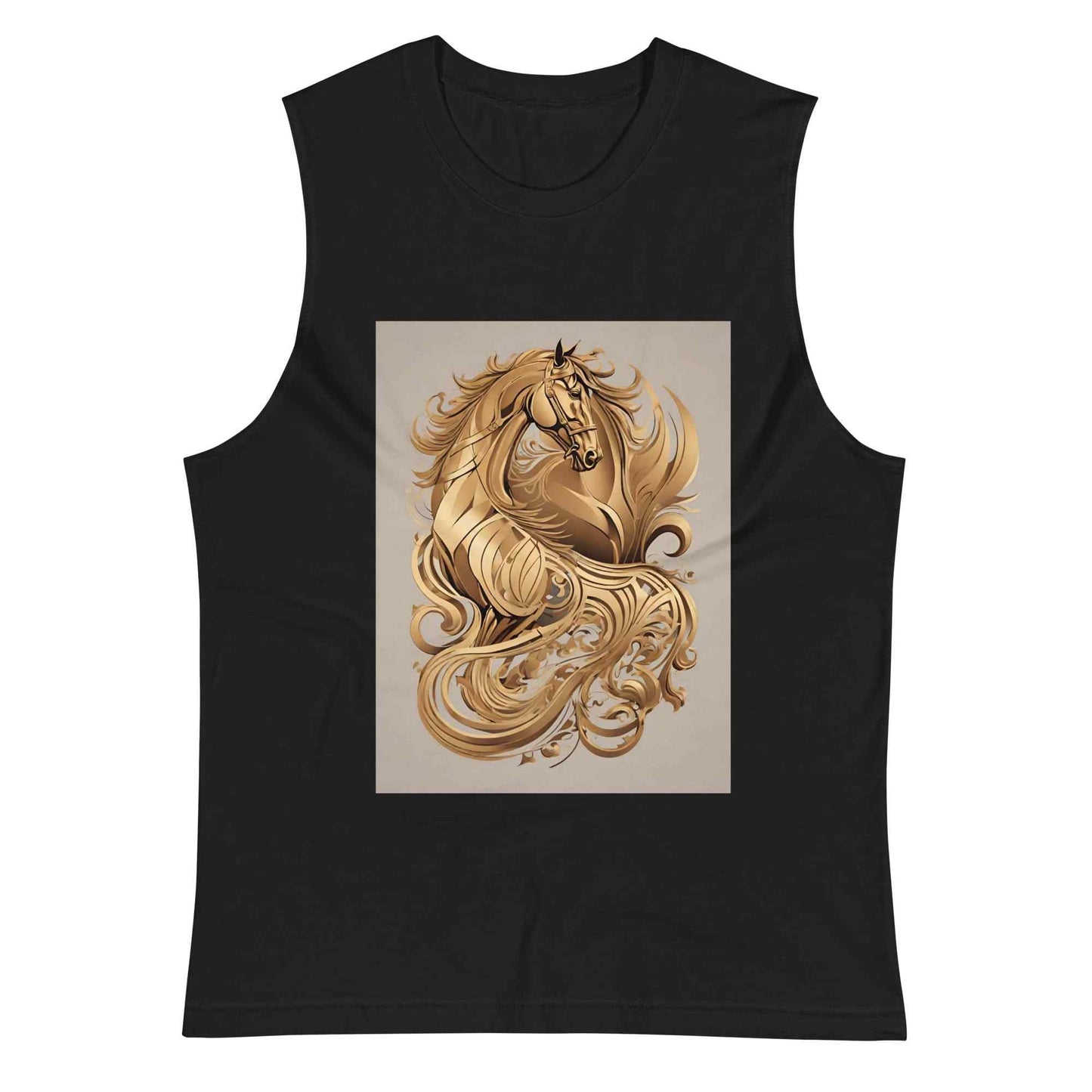 Muscle Shirt Dancing horsesmy art Allawimy art Allawi